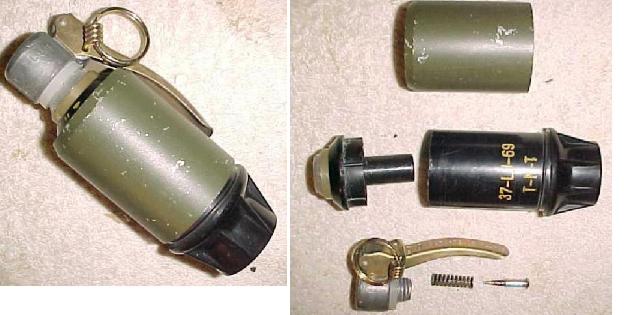 French LU 69 TNT Fragmentation Grenade - Click Image to Close